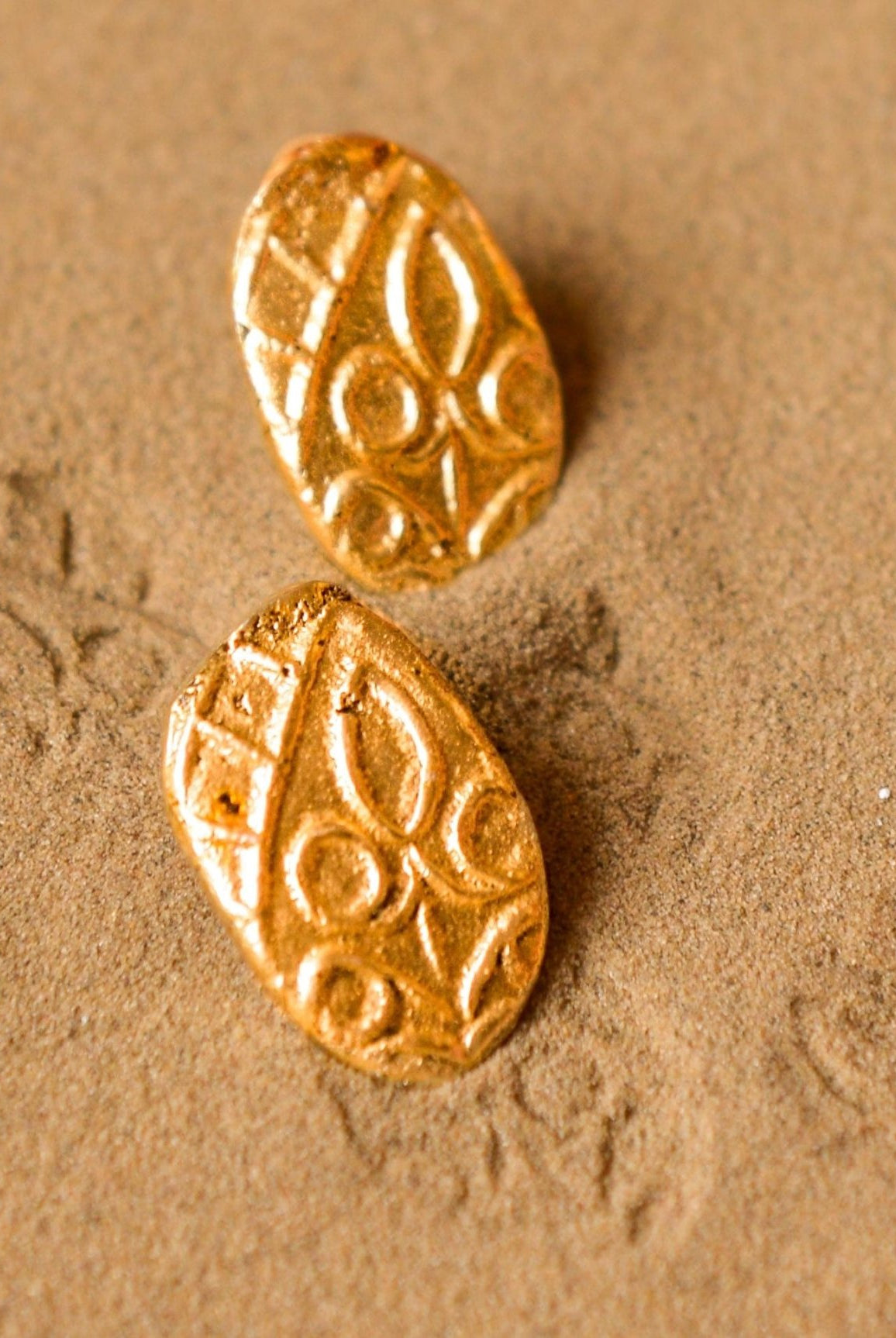 Fossil Stud - Elongated - CiceroniStudsStudio Kassa