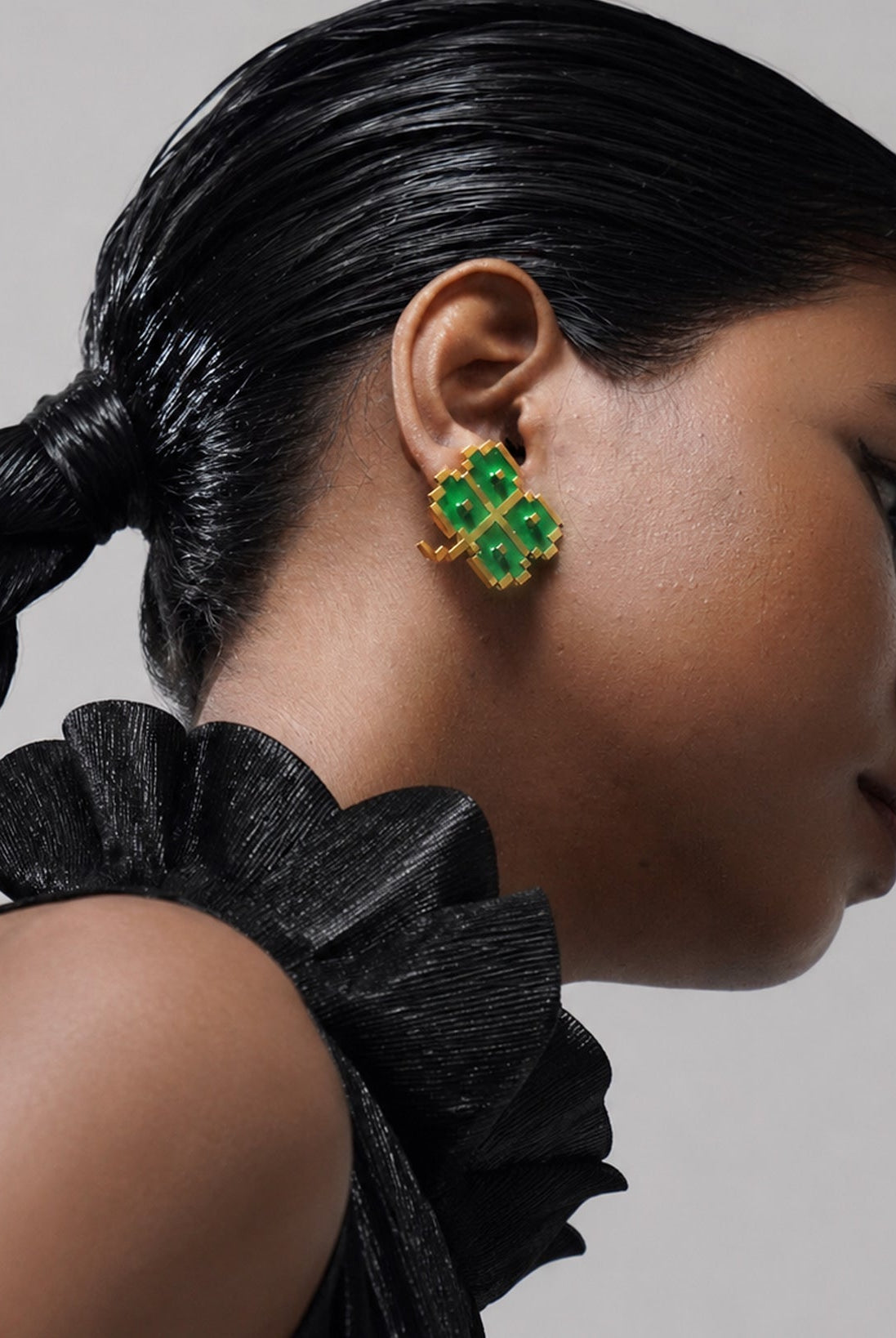 Four Leaf Clover Large Earrings - CiceroniEarringsNO.NA.MÈ