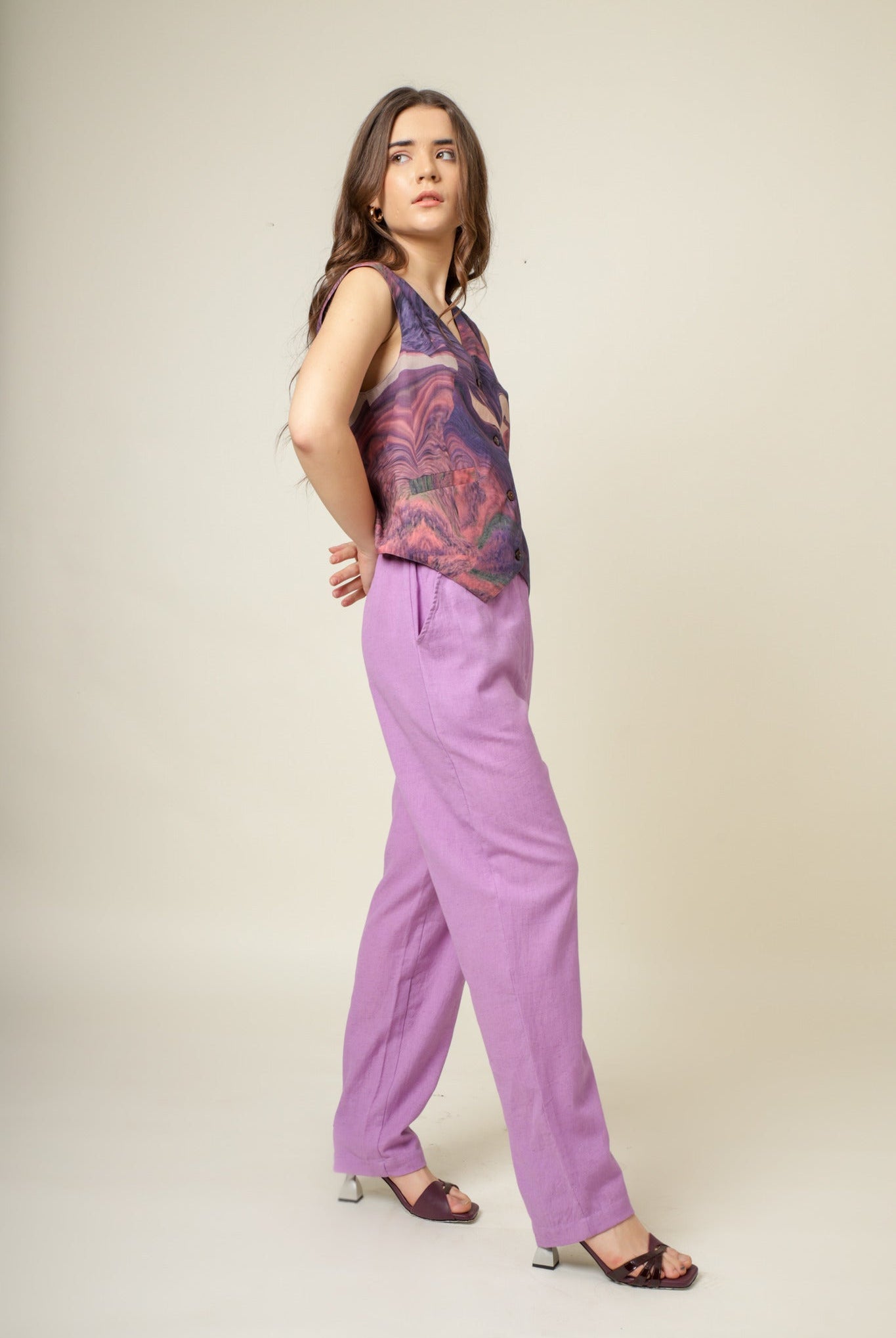 Francis Printed Waist Coat - CiceroniWaistcoatDoodlage