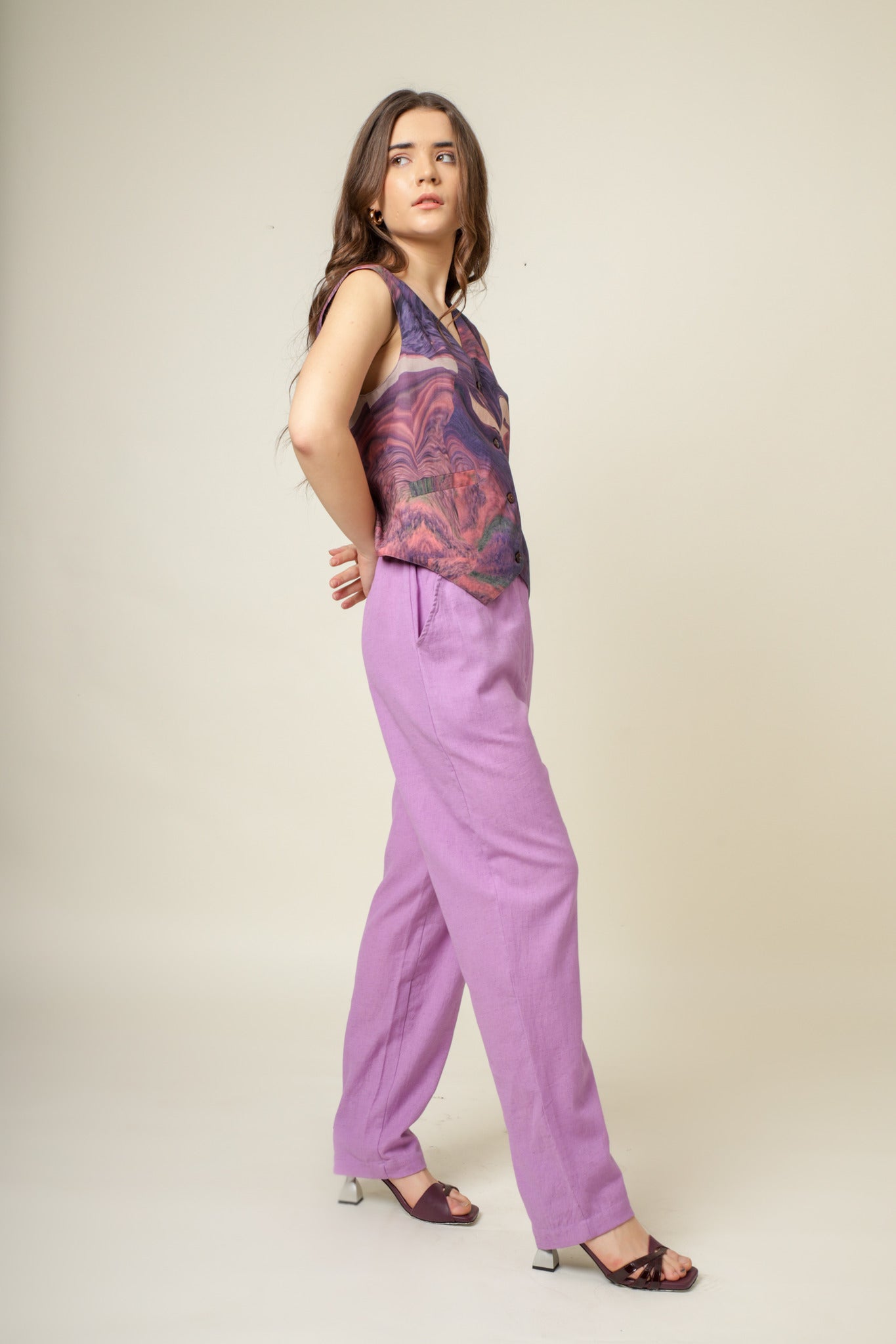 Francis Printed Waist Coat - CiceroniWaistcoatDoodlage