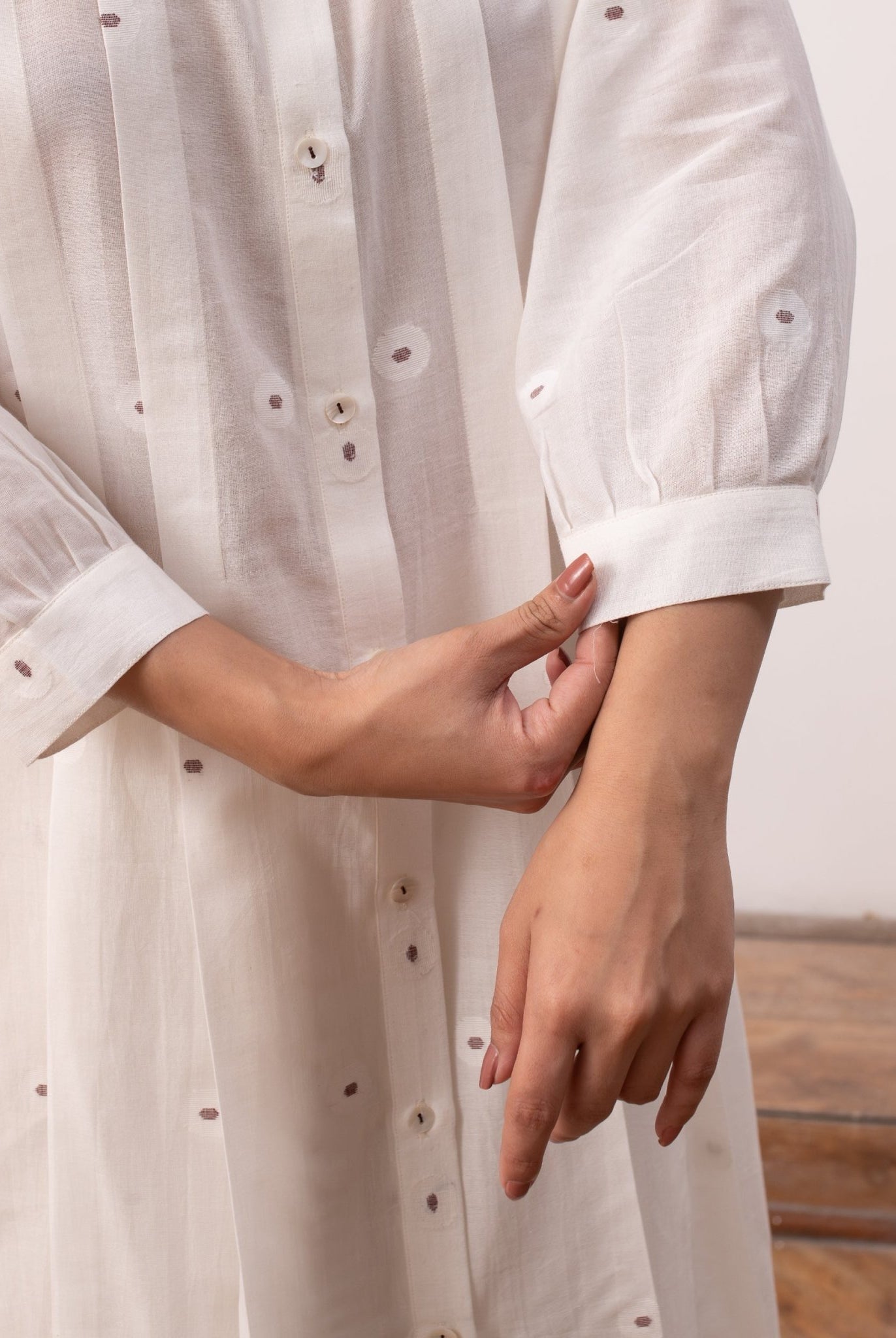 Frida Co - ord Set - Soft White - CiceroniKurta Set, Everyday WearHiranya