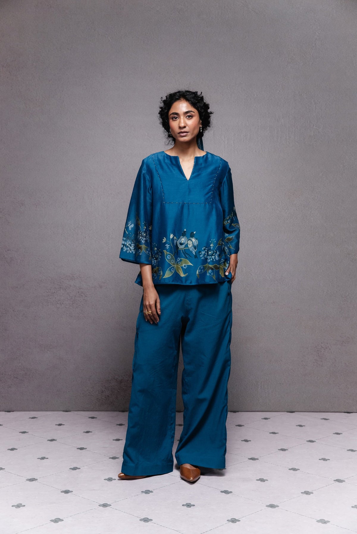 Frida Top Blue - CiceroniTopsSubbah