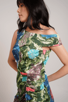 Gaia Ruched Dress - CiceroniDressesAdvait