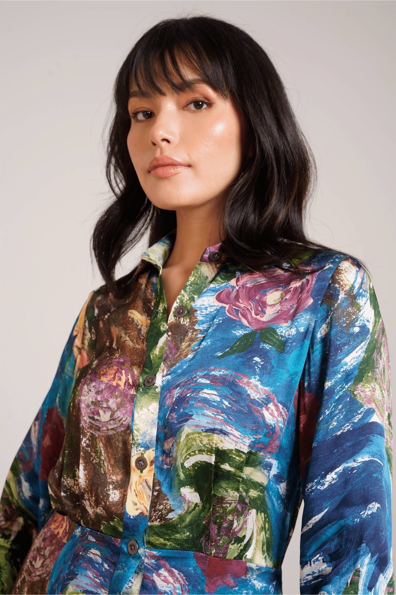 Gaia Shirt Dress - CiceroniDressesAdvait