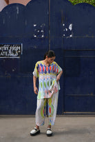 Garden Co - ord Set In Athangudi Pastel Print - CiceroniCo - ord SetNIKYTA