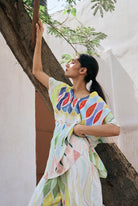 Garden Co - ord Set In Athangudi Pastel Print - CiceroniCo - ord SetNIKYTA