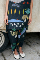 Garden Co - ord Set In Chetti Black Print - CiceroniCo - ord SetNIKYTA