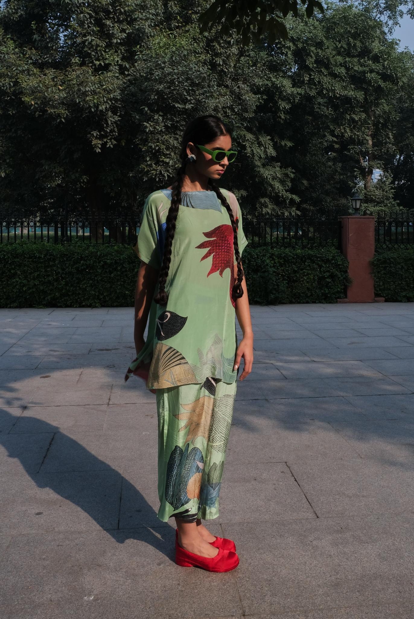Garden Co-ord Set in Faith Green - CiceroniCo-ord SetNikyta's Workroom
