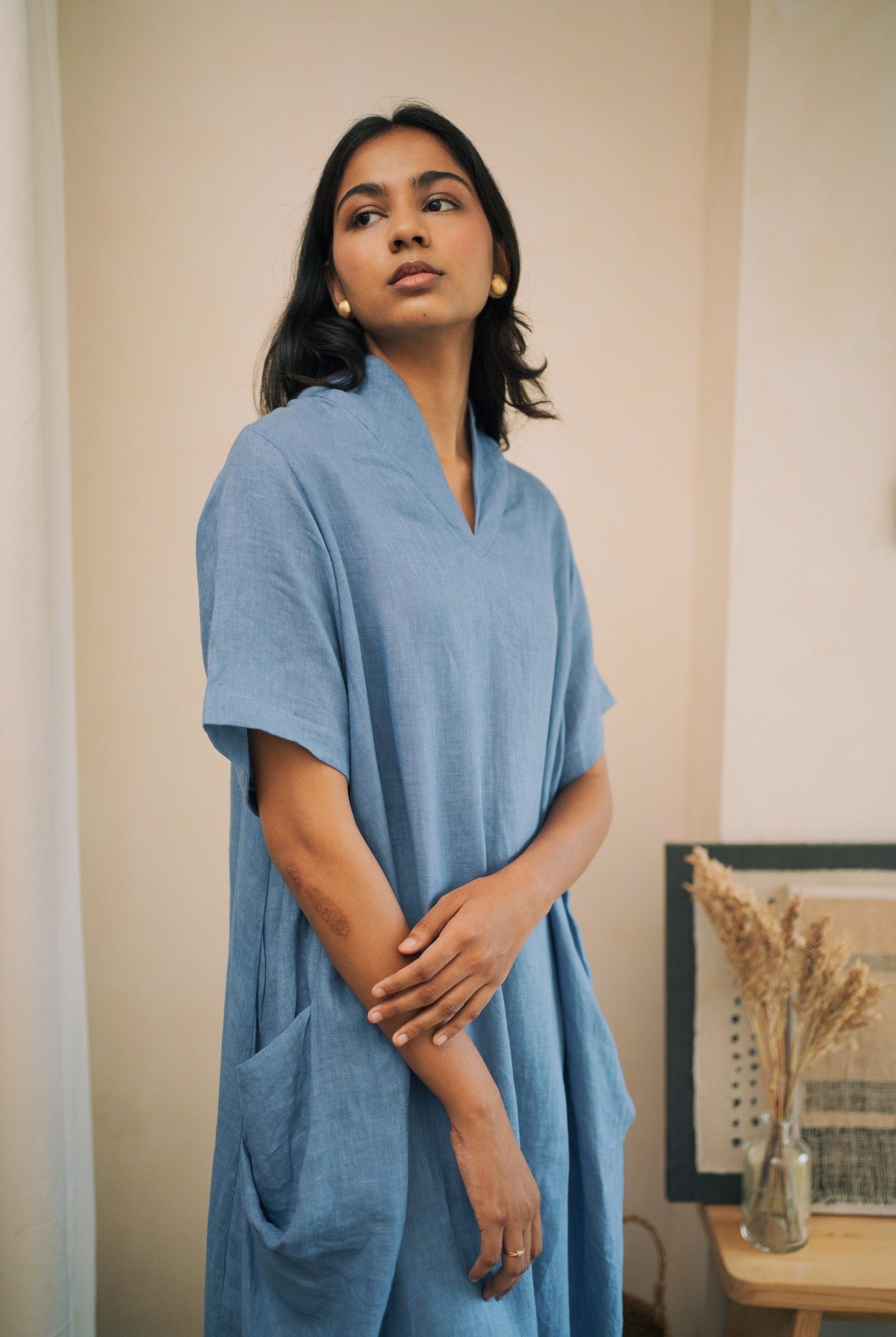 Gaul Extension - Santorini Blue - CiceroniDressesPaeony