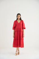 Georgia Dress - Red - CiceroniDressesRAAS Life