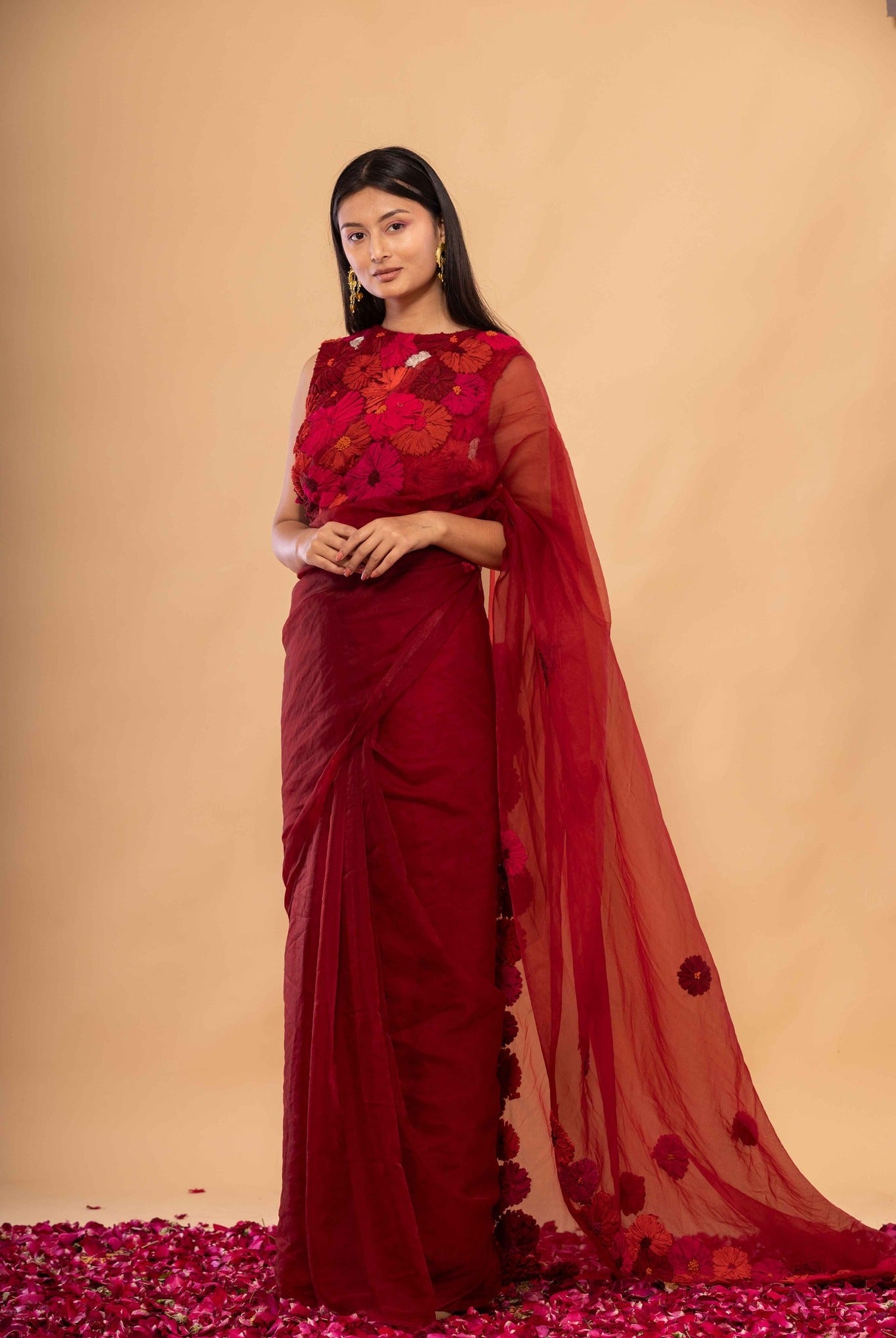 Ghena Saree - CiceroniSareeChambray & Co.