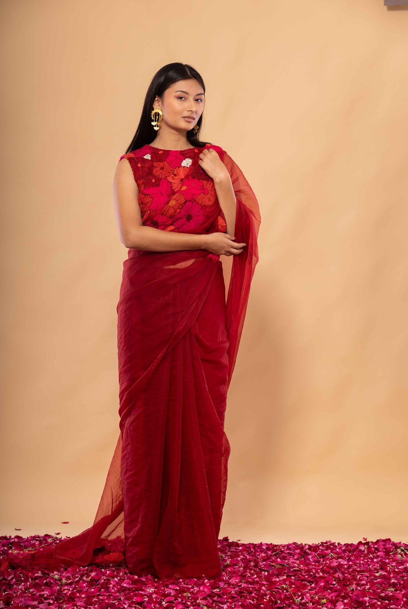 Ghena Saree - CiceroniSareeChambray & Co.