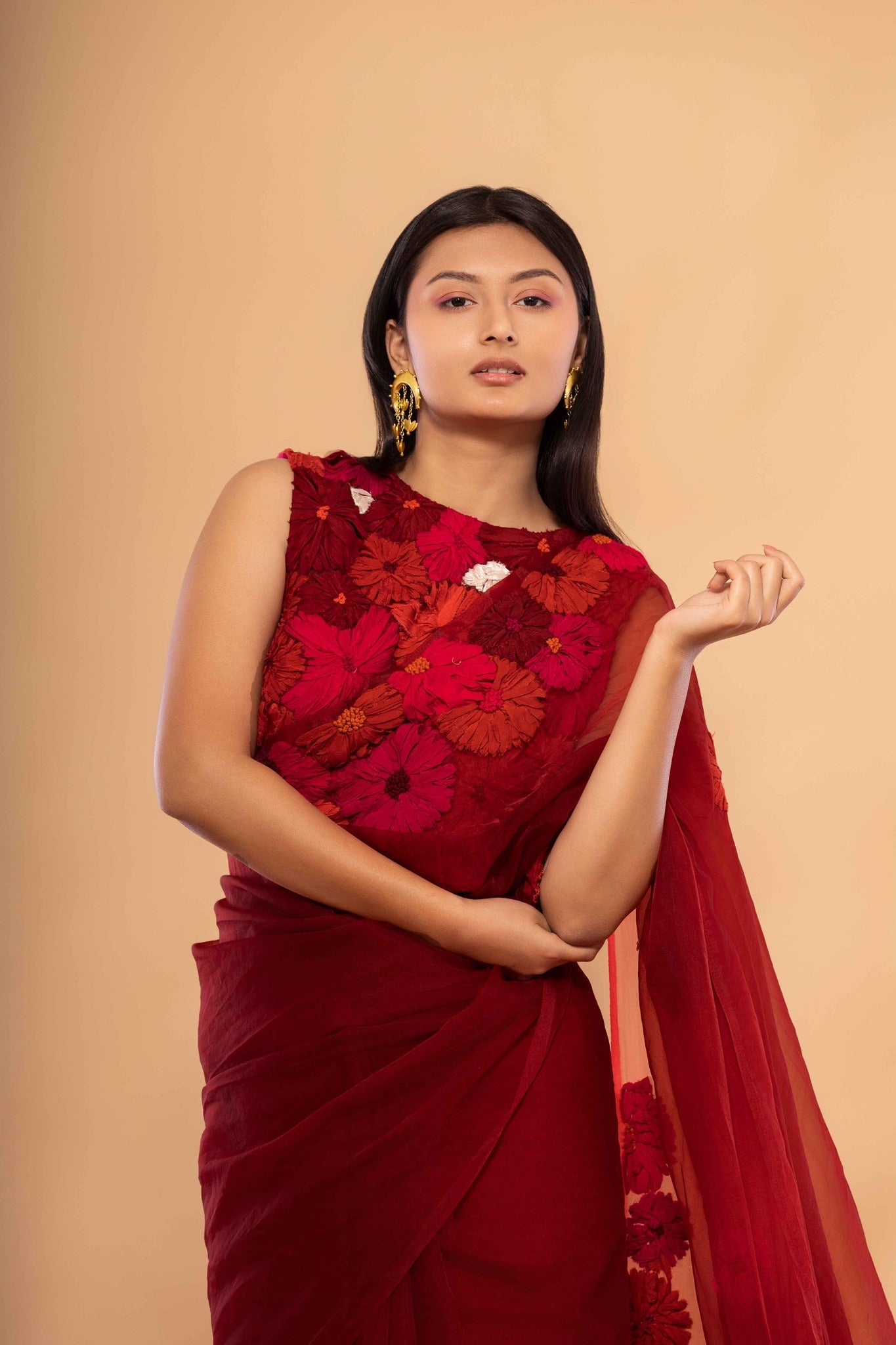 Ghena Saree - CiceroniSareeChambray & Co.