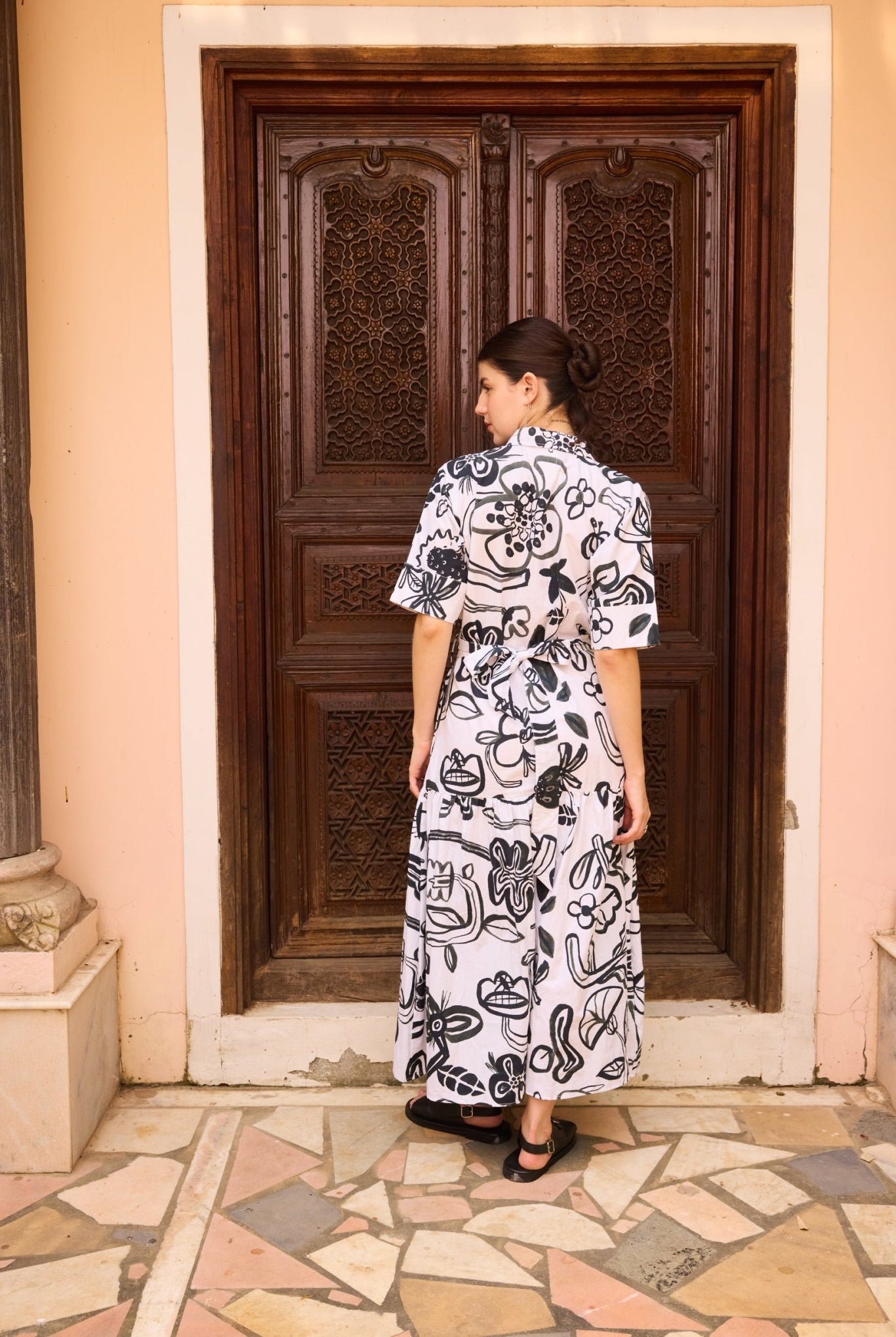 Gina Maxi Shirt Dress - CiceroniDressesHappi Space