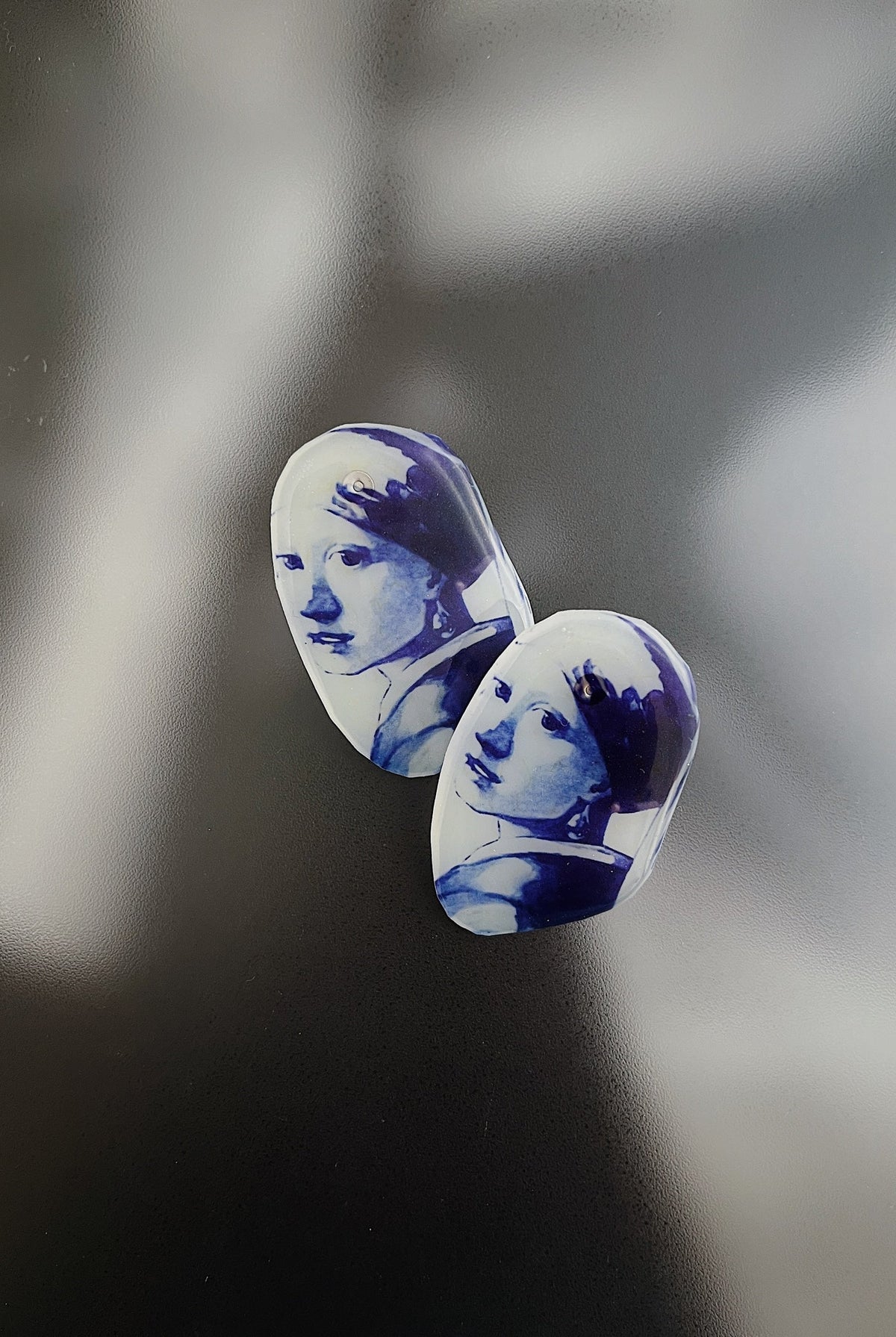 Girl With The Pearl Earring Studs - CiceroniEarringsShivaani Vaishnavi