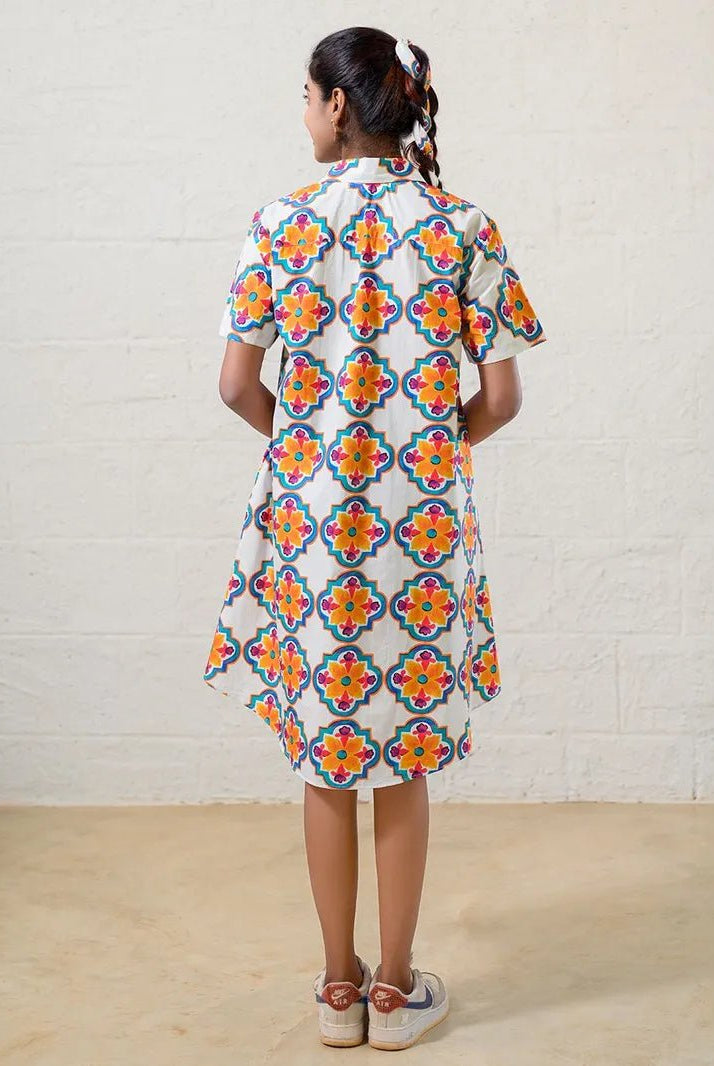 Goan Mosaic Shirt Dress - CiceroniDressesPrachi Kamat