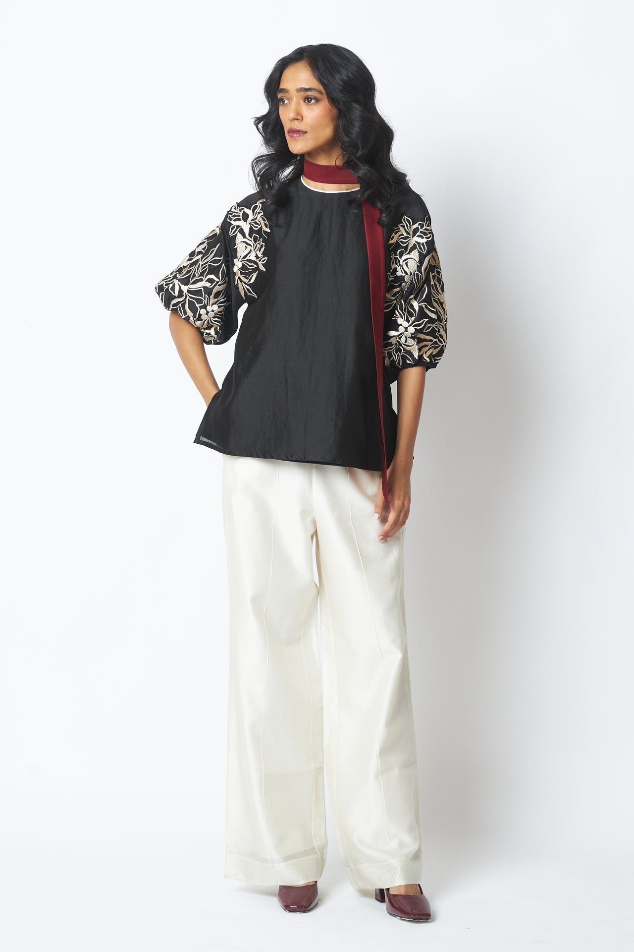 Godiva - Tendril Top + Pants - CiceroniCo - ord SetMadder Much