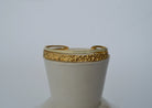 Golden Enamel Bangle Bracelet - CiceroniBraceletsThe Loom Art