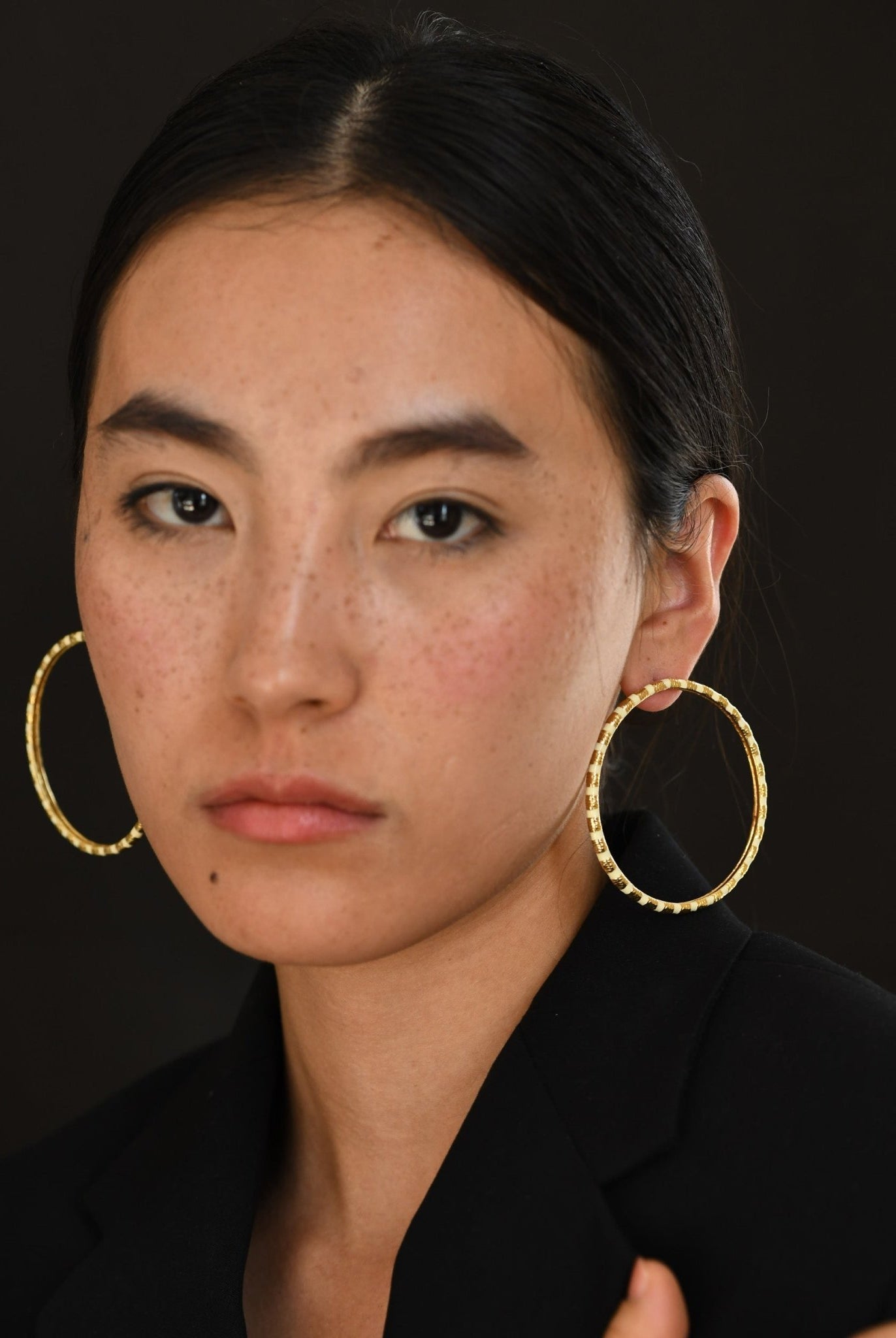 Golden Galaxy Ear Studs - CiceroniEarringsThe Loom Art