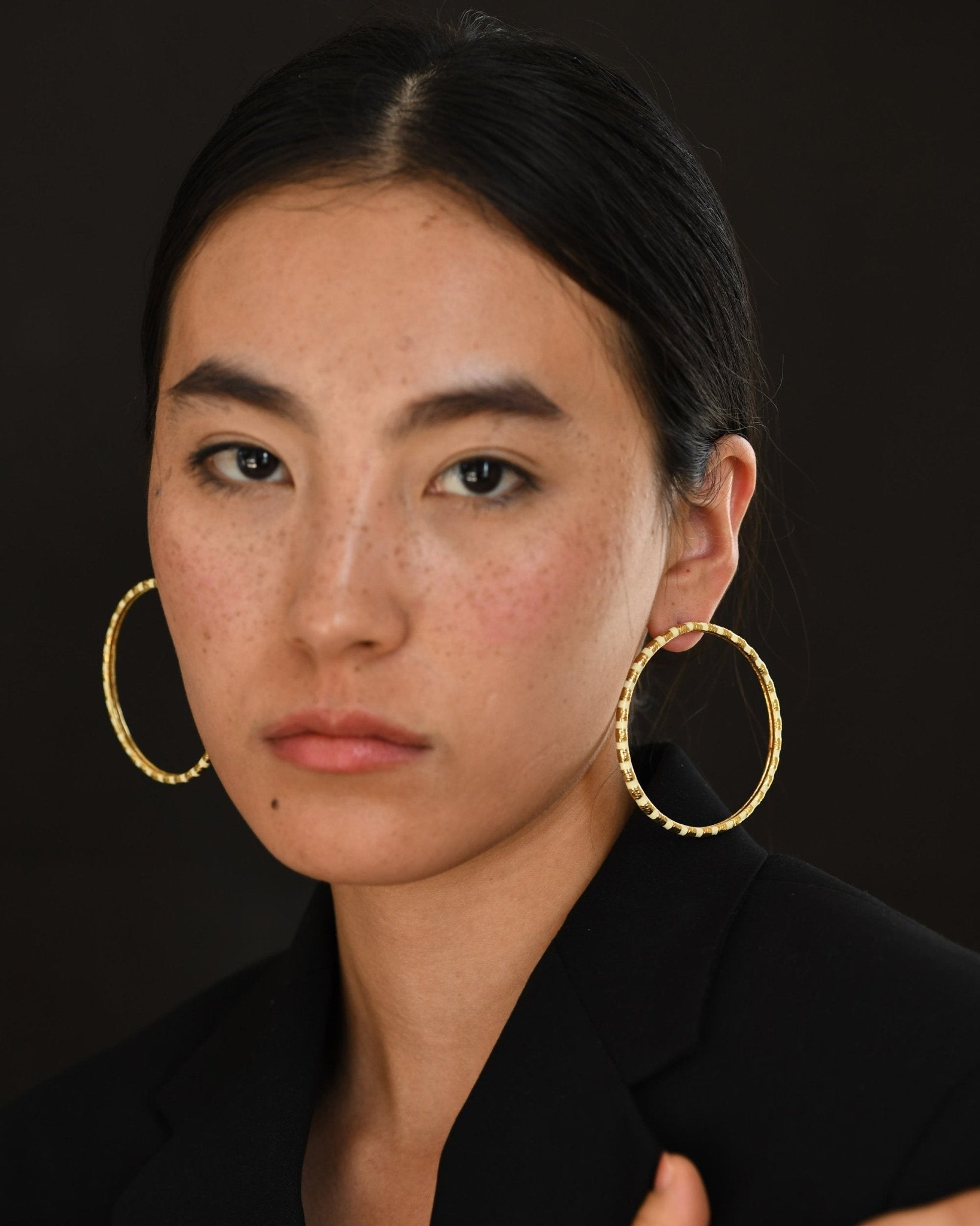 Golden Galaxy Ear Studs - CiceroniEarringsThe Loom Art