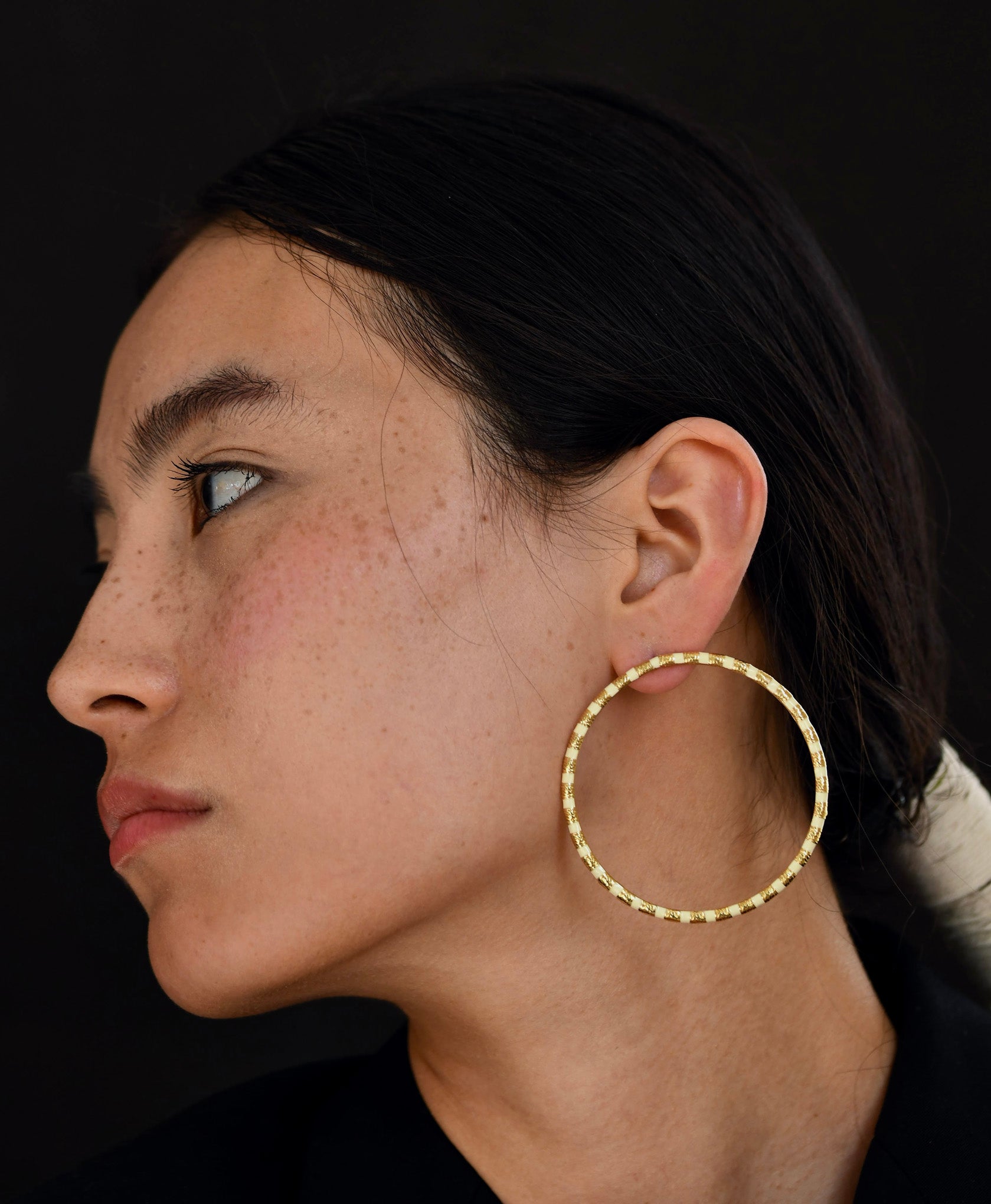 Golden Galaxy Ear Studs - CiceroniEarringsThe Loom Art