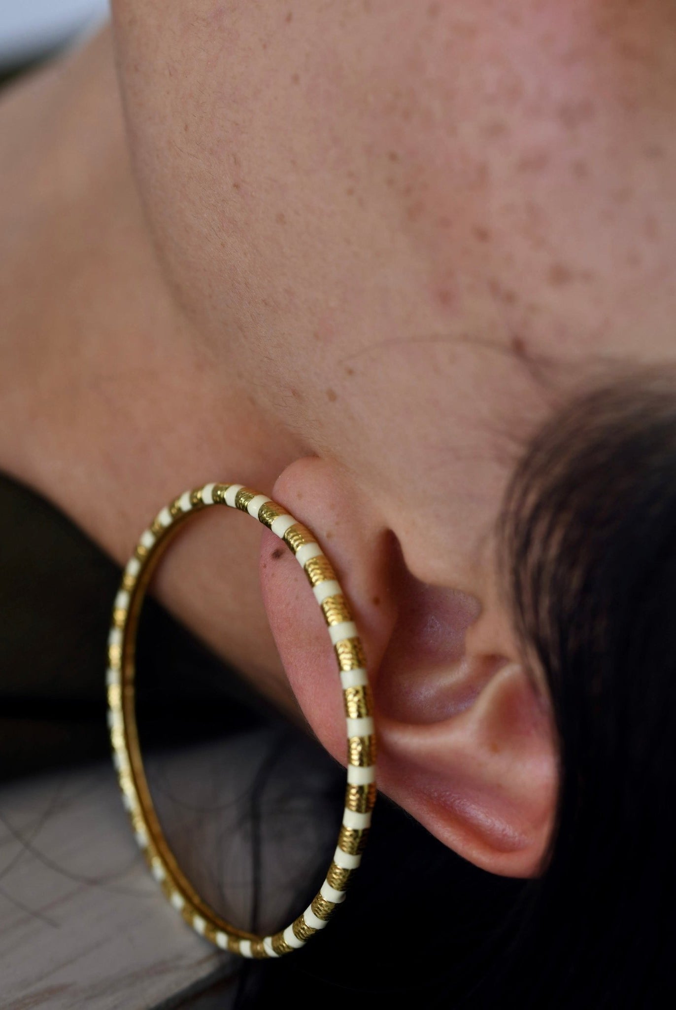 Golden Galaxy Ear Studs - CiceroniEarringsThe Loom Art