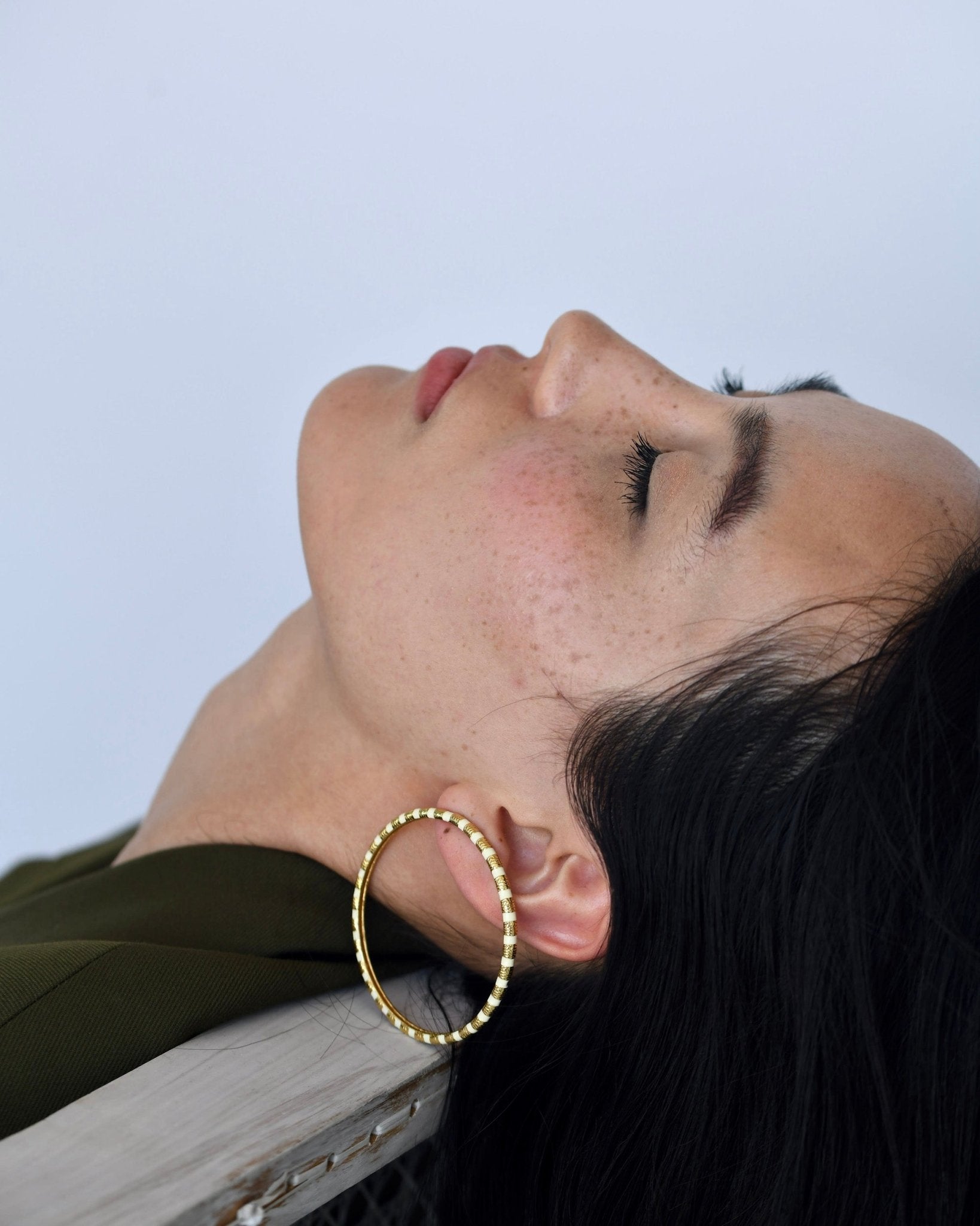 Golden Galaxy Ear Studs - CiceroniEarringsThe Loom Art