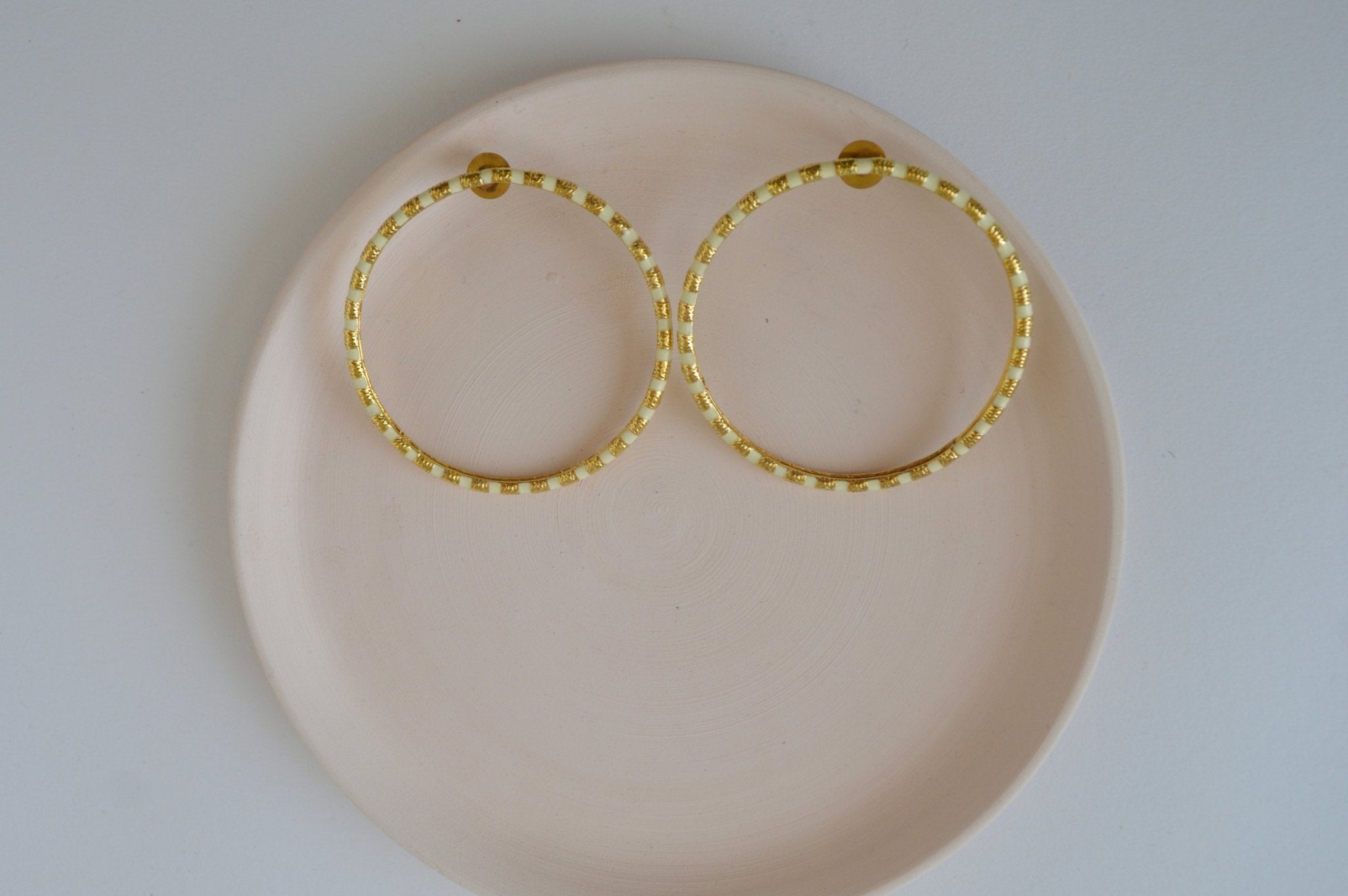 Golden Galaxy Ear Studs - CiceroniEarringsThe Loom Art