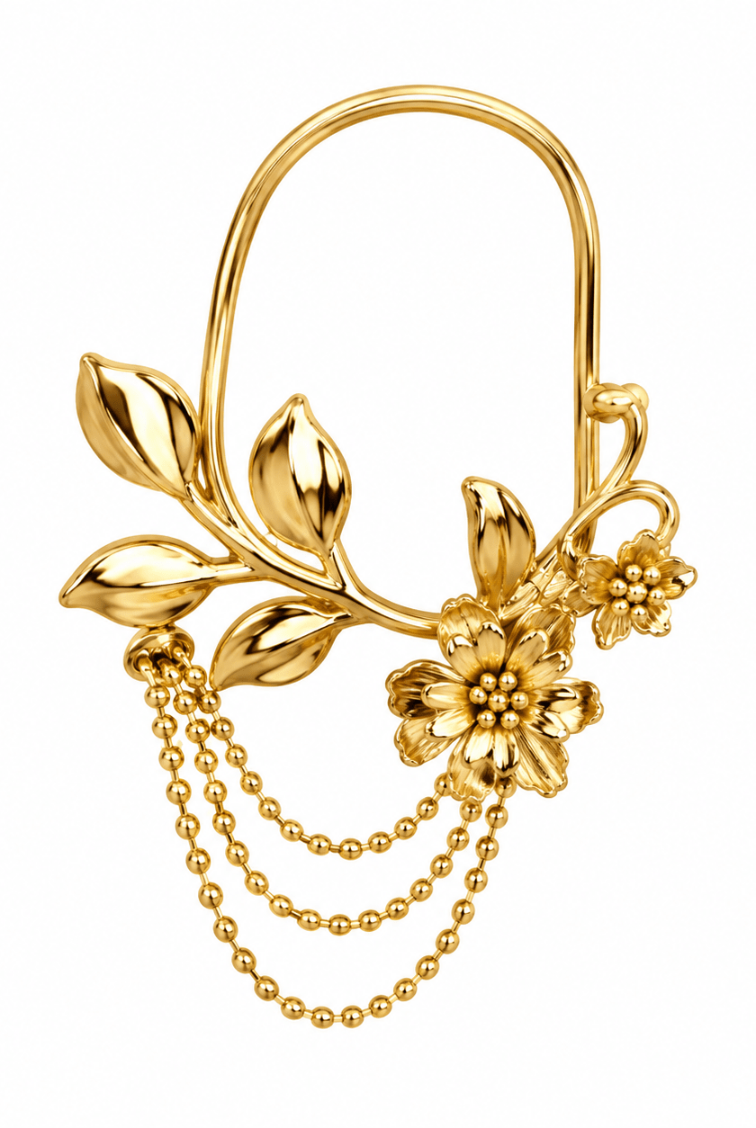 Golden Grove Ear Dangler - CiceroniNail RingKalon Art Jewellery