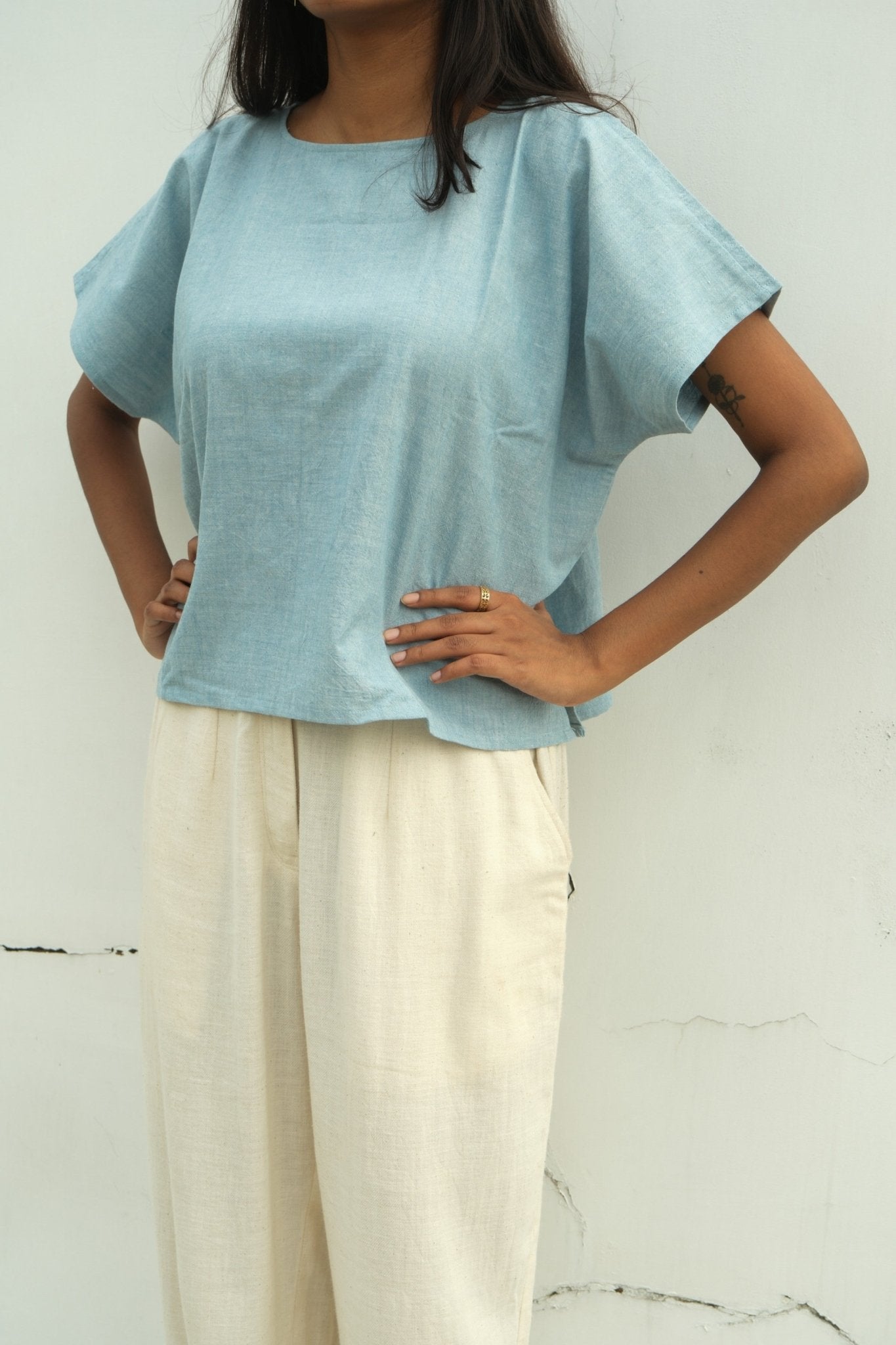 Grainy Skies Top - CiceroniTopswith N.