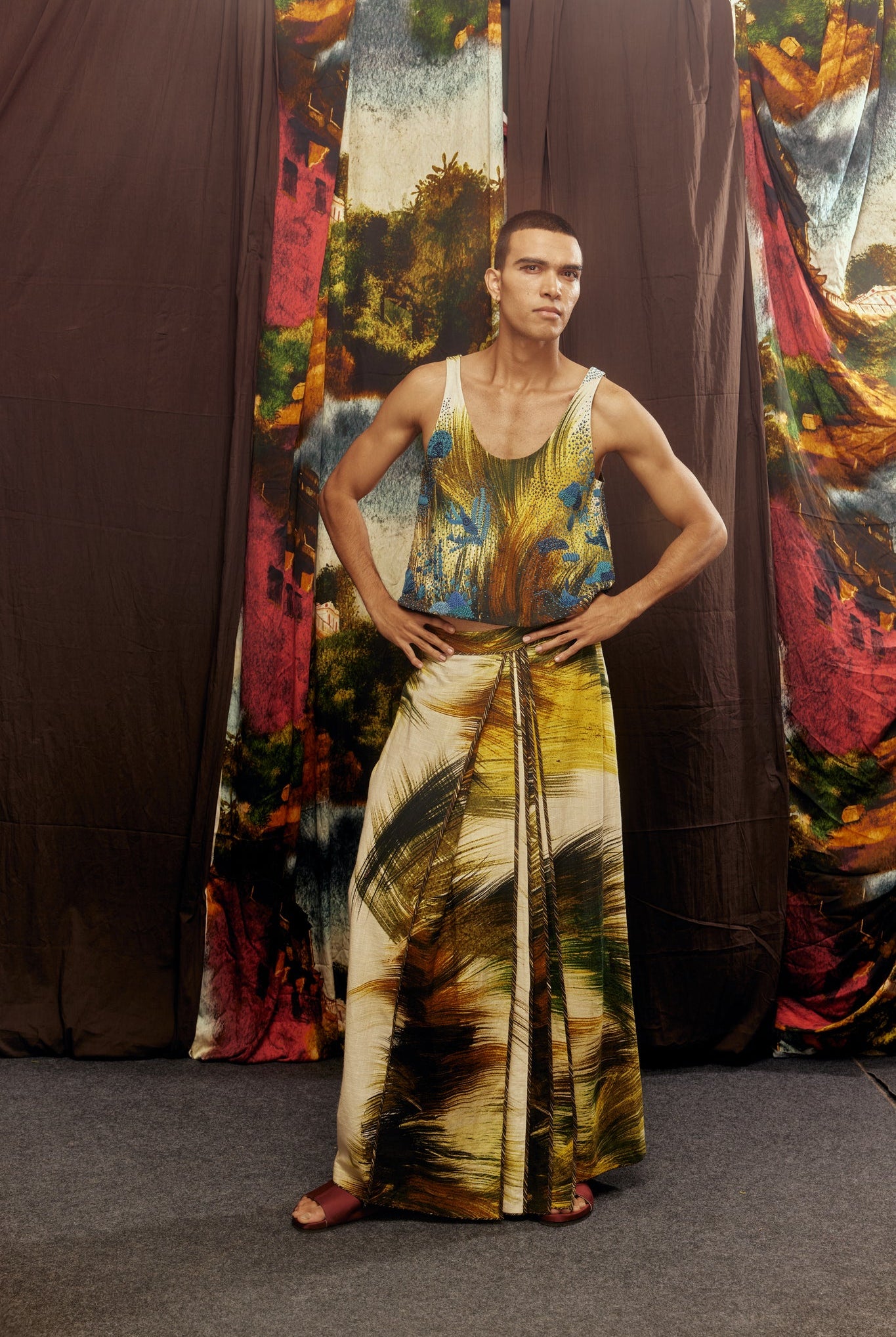 Grass Lungi Pants - CiceroniPantsTil