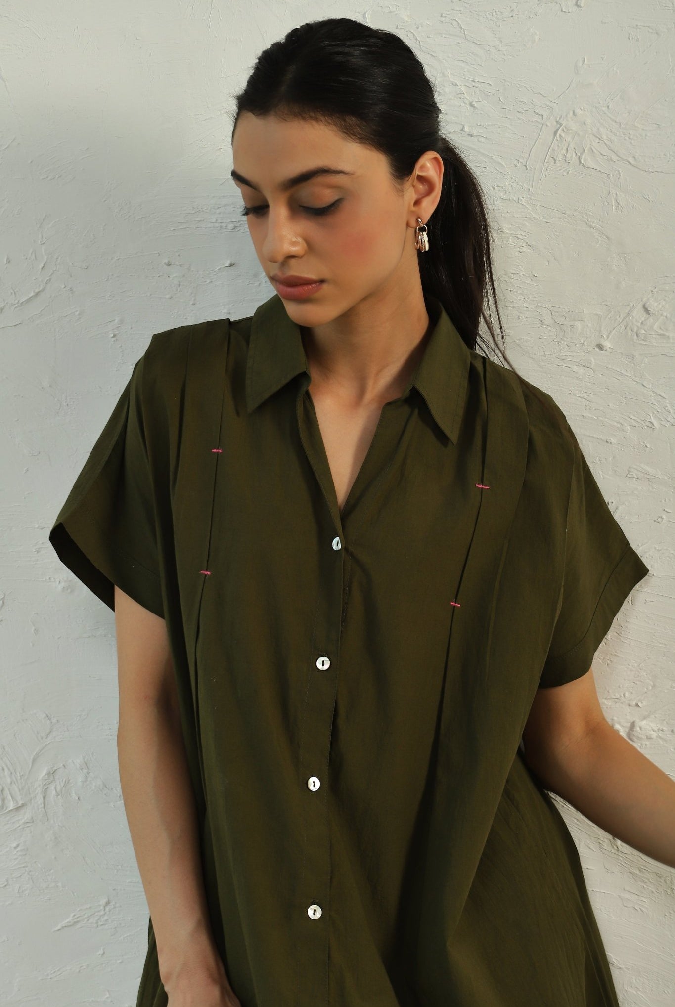 Green Backpackers Dress - CiceroniDressesCanoopi