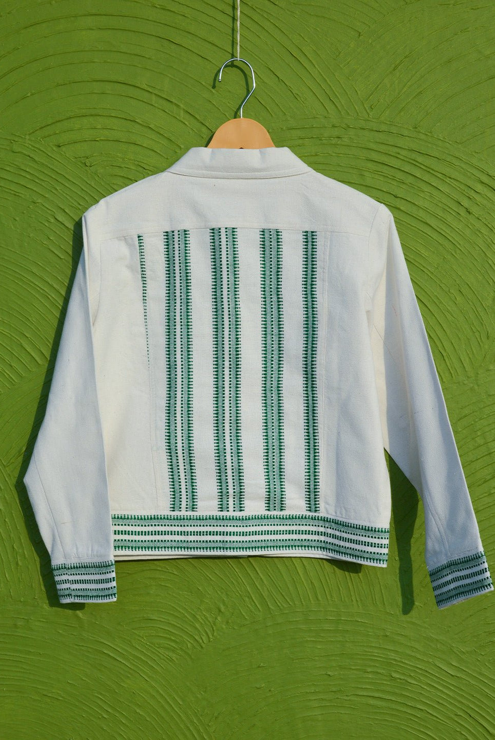 Green Biker Jacket - CiceroniJacketsJohargram