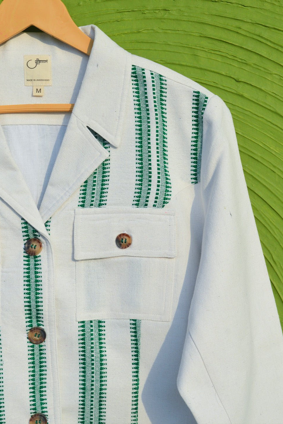 Green Biker Jacket - CiceroniJacketsJohargram