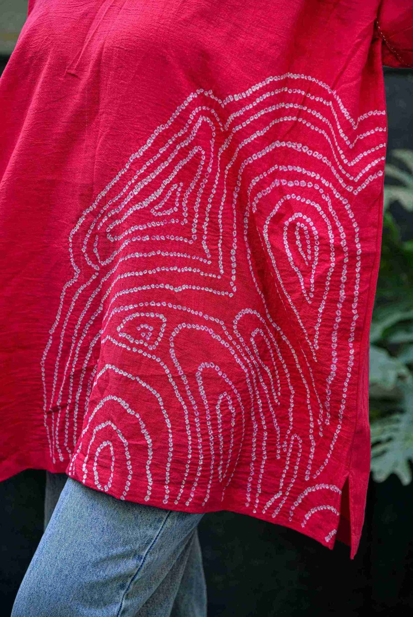 Gul Aab Fingerprint Top - CiceroniTopsYD Aashiya