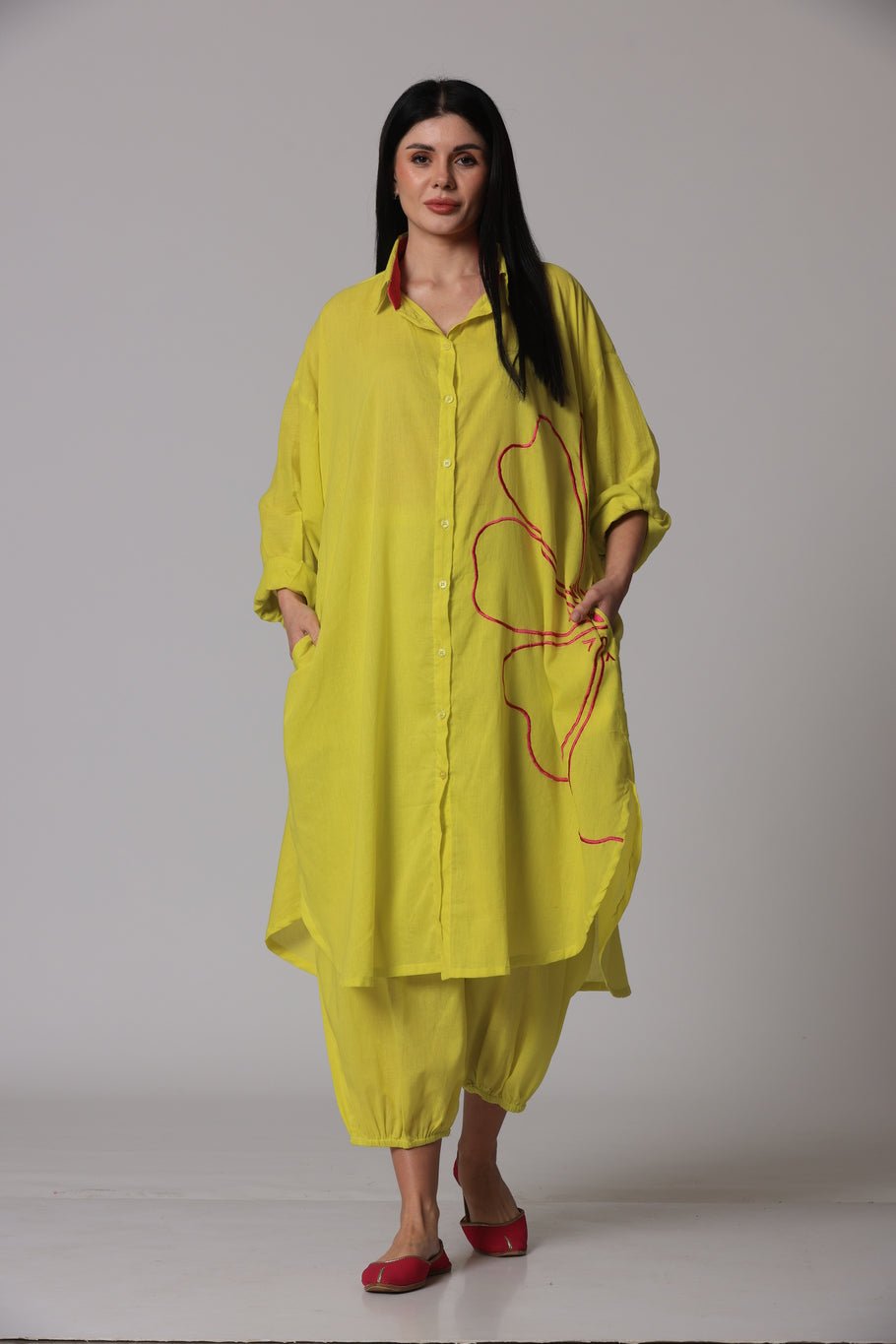 Gul Pathani Set - CiceroniKurta Set, Everyday WearSheetal Joshi Verma