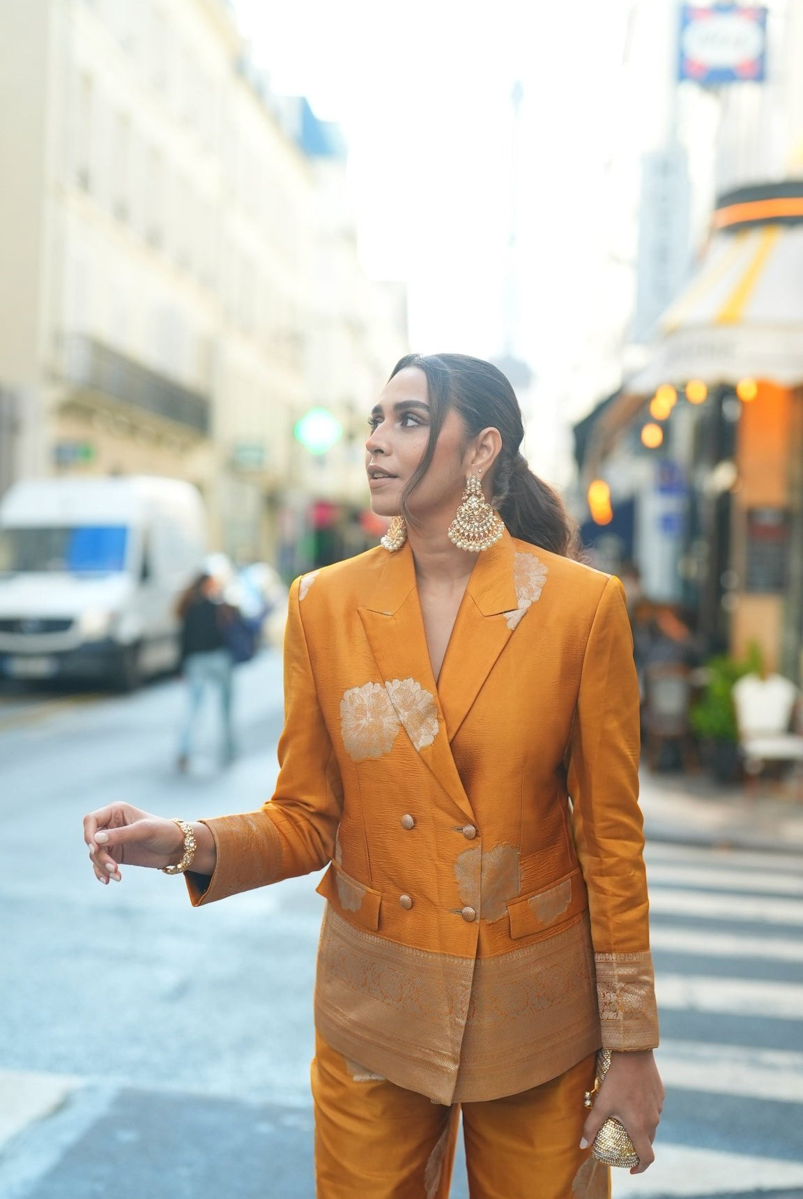 Gul Silk Pantsuit - CiceroniCo - ord SetShriya Singhi