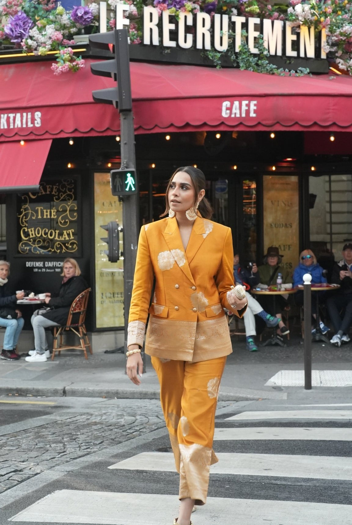 Gul Silk Pantsuit - CiceroniCo - ord SetShriya Singhi