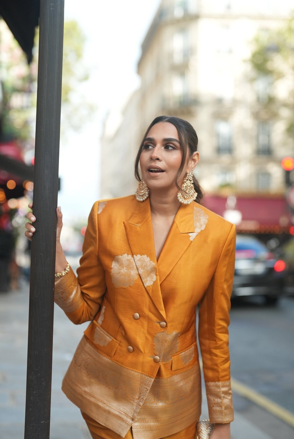 Gul Silk Pantsuit - CiceroniCo - ord SetShriya Singhi
