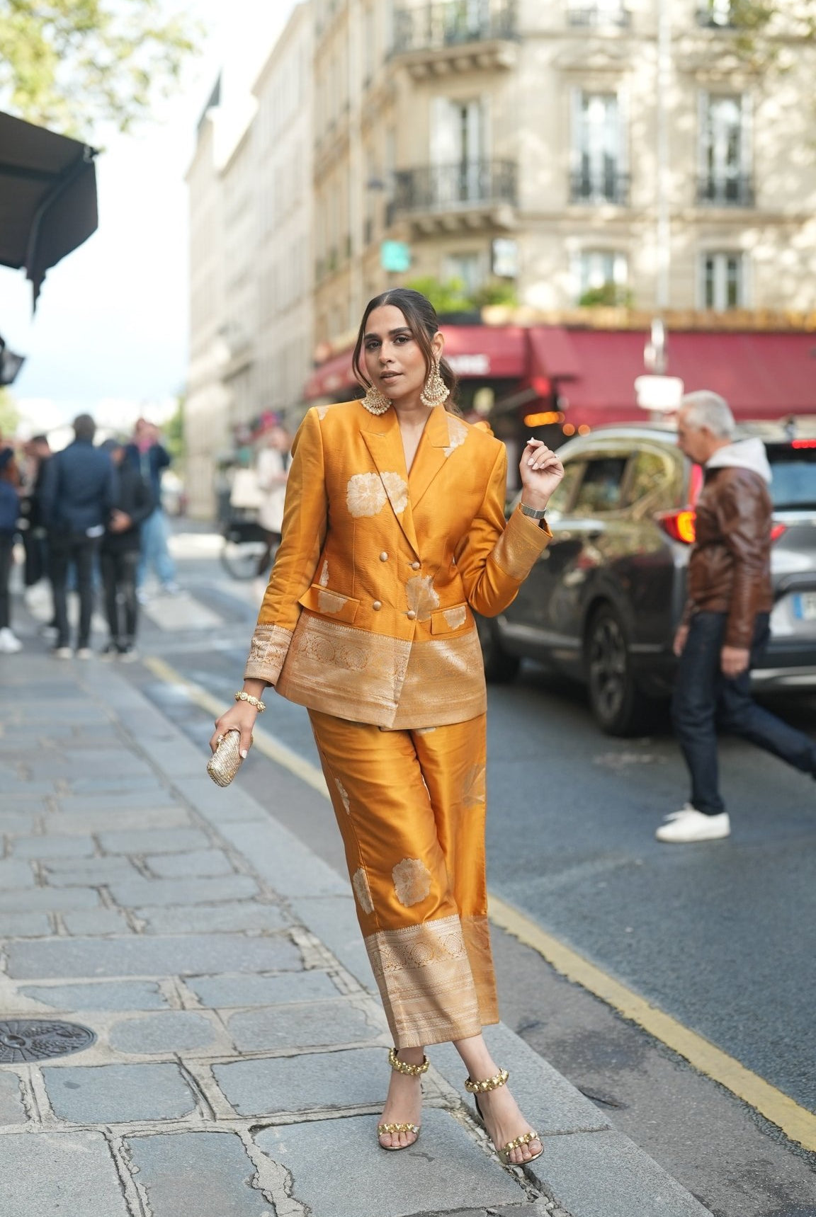 Gul Silk Pantsuit - CiceroniCo - ord SetShriya Singhi