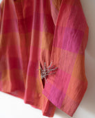 Gulmohar Cotton Checkered Full Sleeve Jacket Shirt - CiceroniShirtLove The World Today