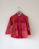 Gulmohar Cotton Checkered Full Sleeve Jacket Shirt - CiceroniShirtLove The World Today