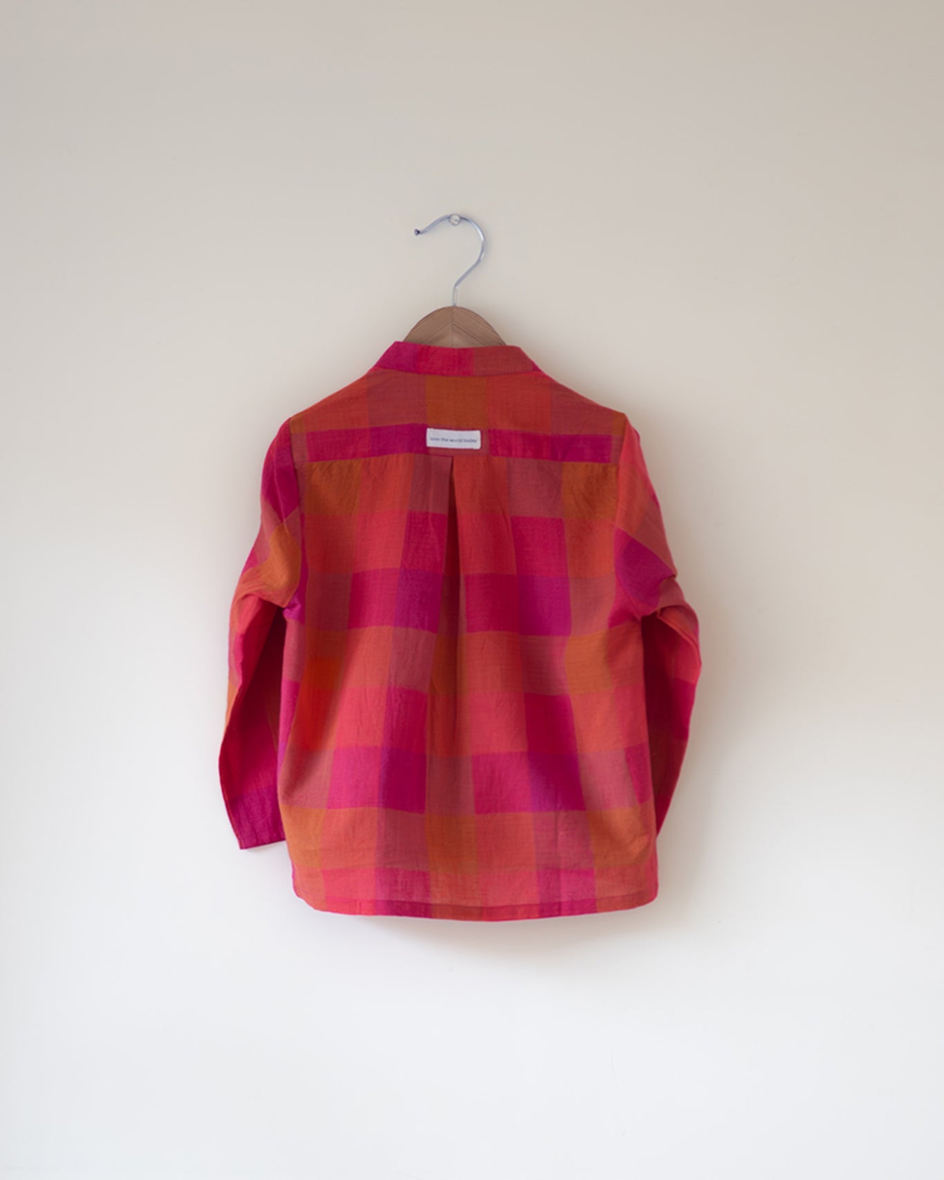 Gulmohar Cotton Checkered Full Sleeve Jacket Shirt - CiceroniShirtLove The World Today