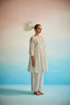 Hakanai Square Sleeve Top Set - CiceroniKurta Set, Everyday WearAhmev