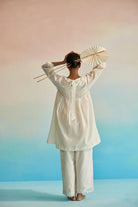 Hakanai Square Sleeve Top Set - CiceroniKurta Set, Everyday WearAhmev