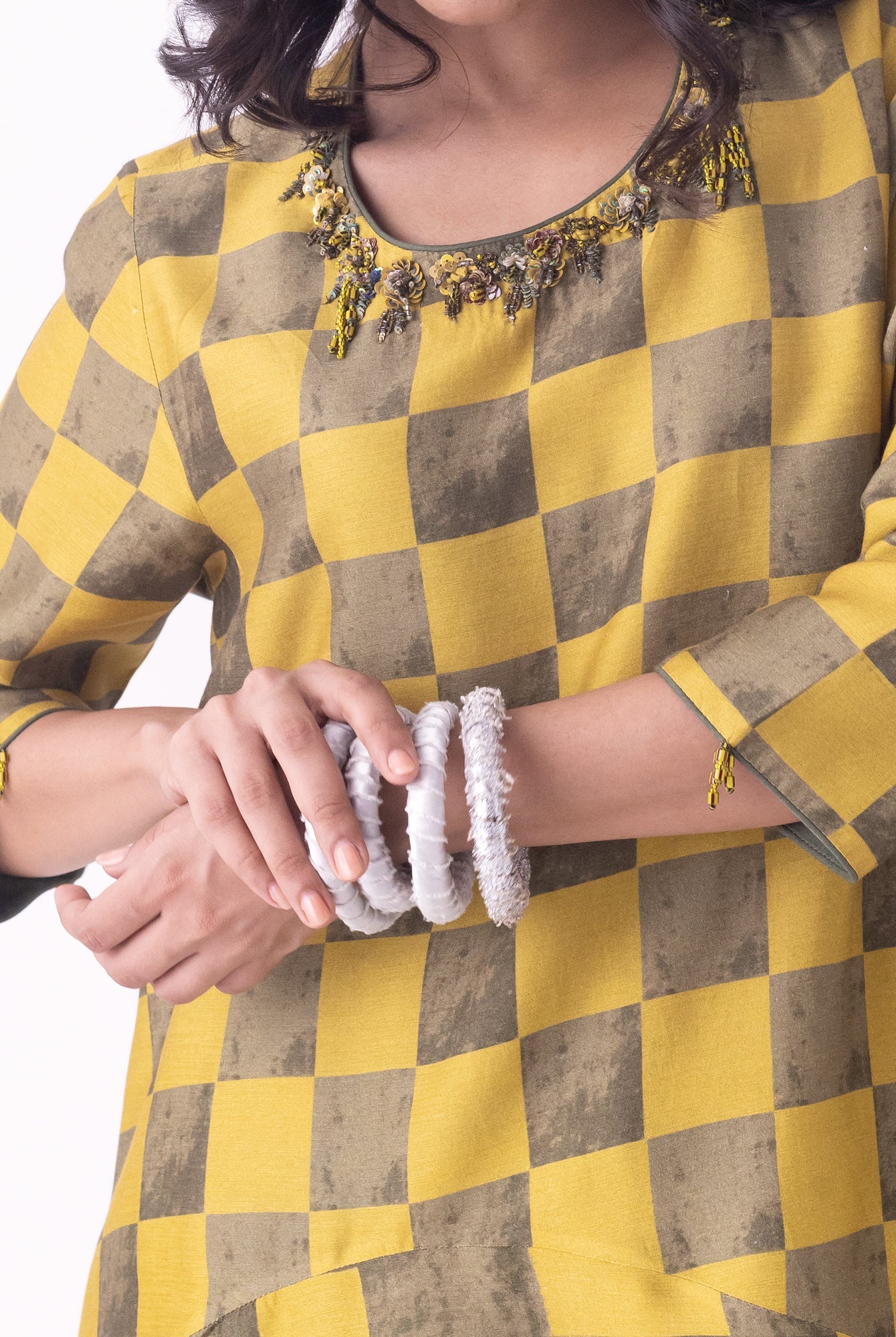 Haldi Kaftan - CiceroniKaftanShades of India