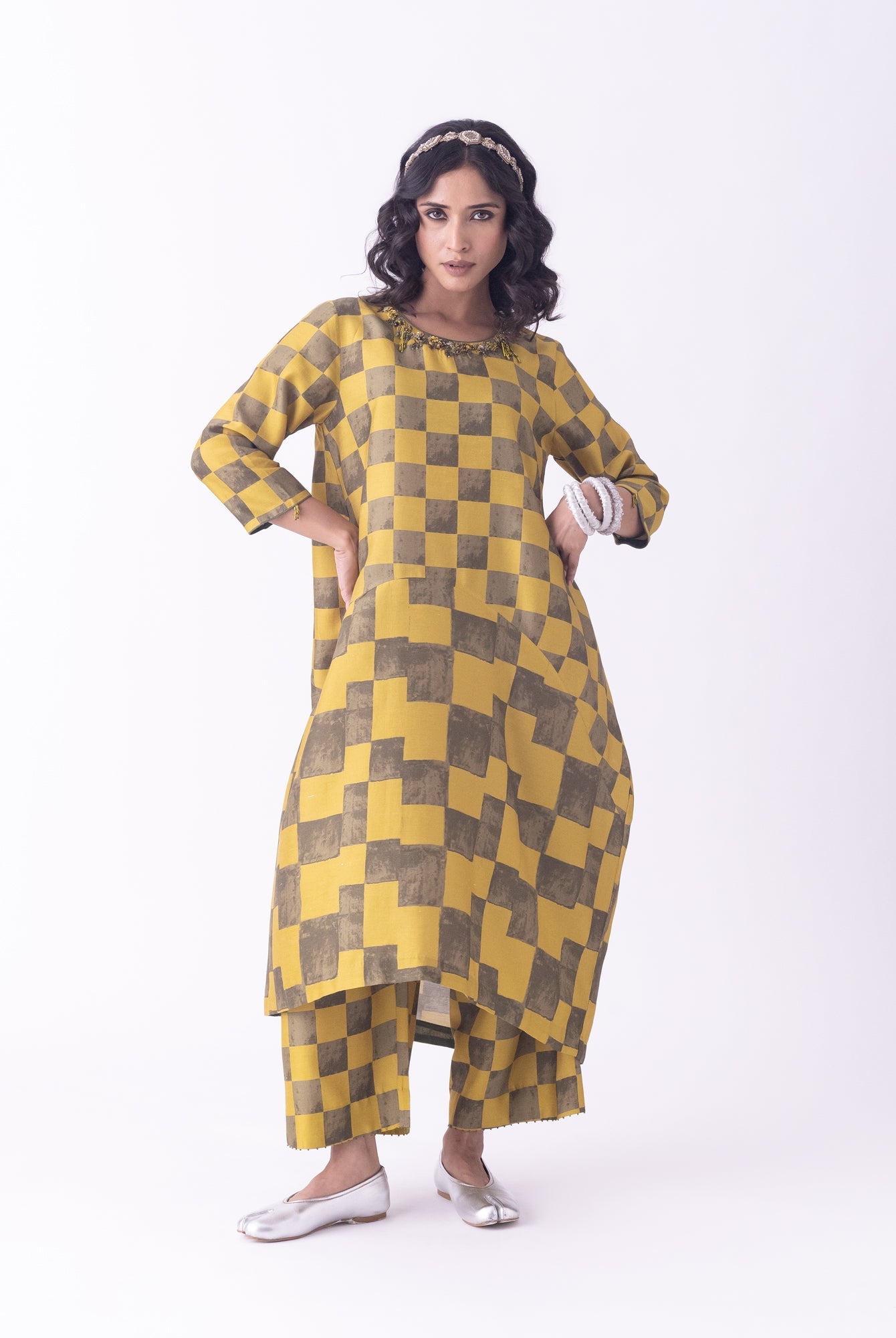 Haldi Kaftan - CiceroniKaftanShades of India