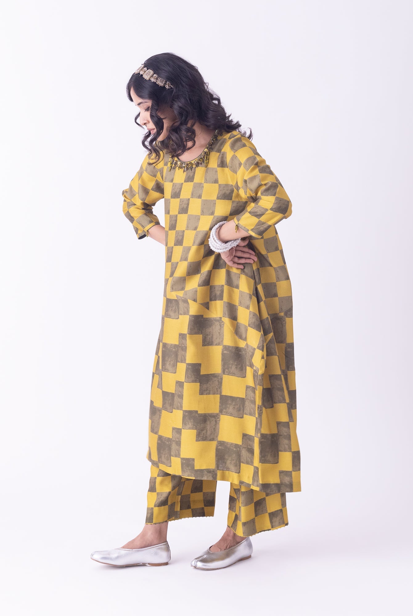 Haldi Kaftan - CiceroniKaftanShades of India