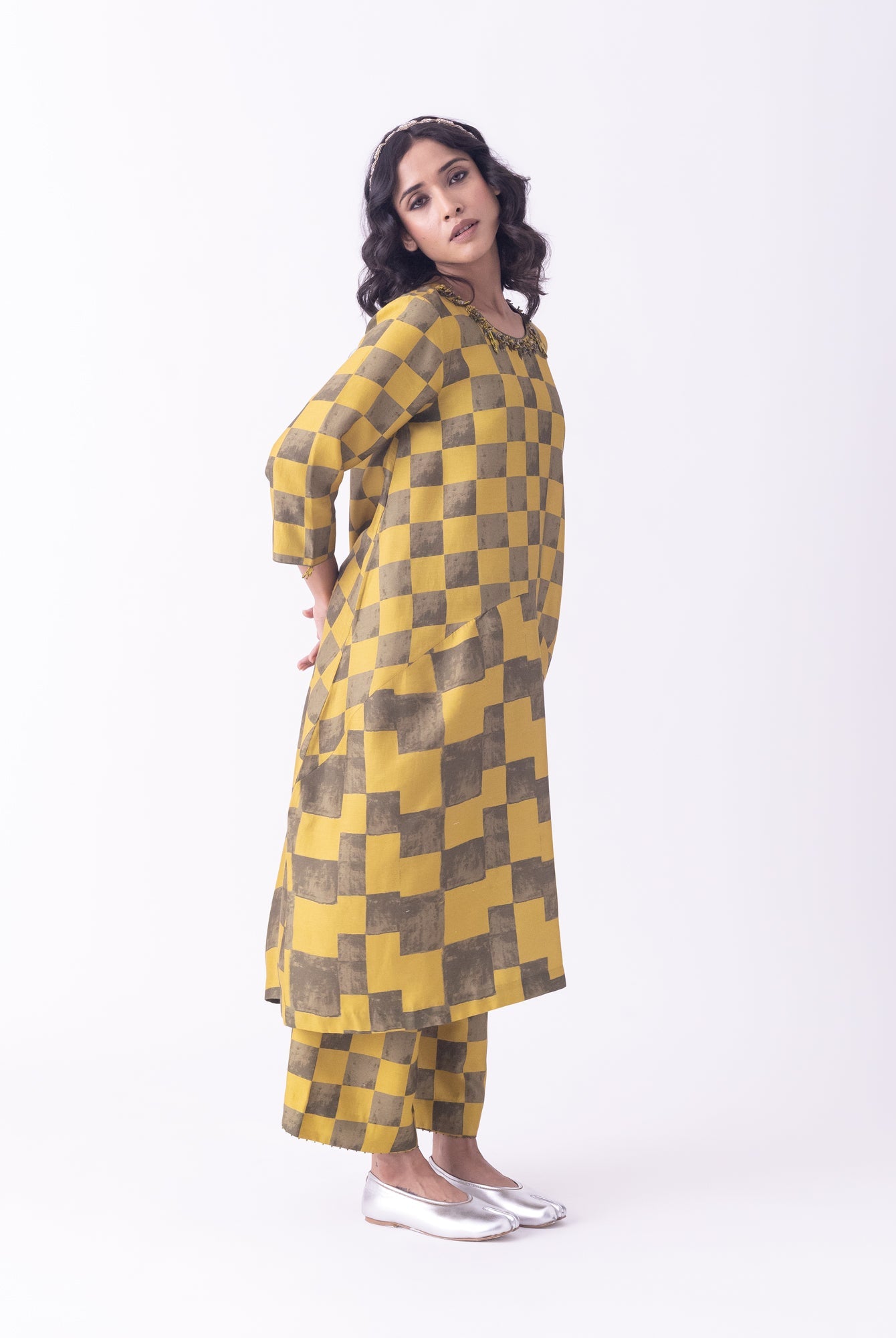 Haldi Kaftan - CiceroniKaftanShades of India