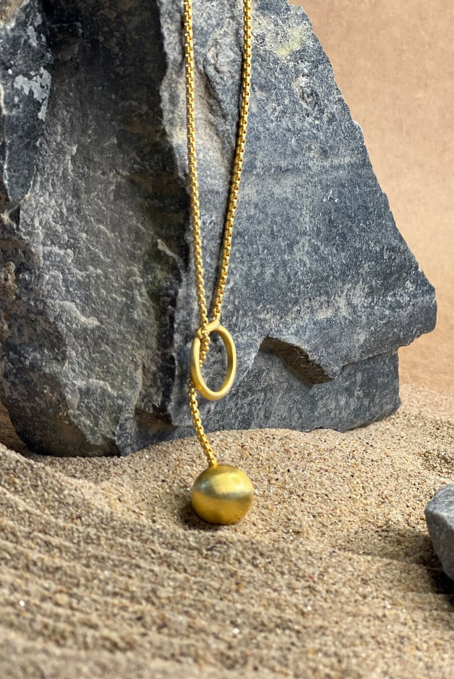 Halo and Ball Necklace - CiceroniNecklaceThe Loom Art